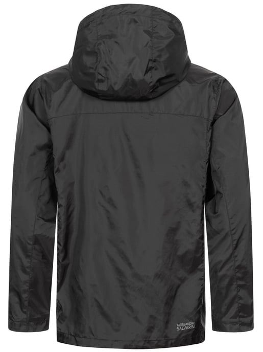 A. Salvarini men’s waterproof rain jacket AS-323 lightweight with hood - Image 4