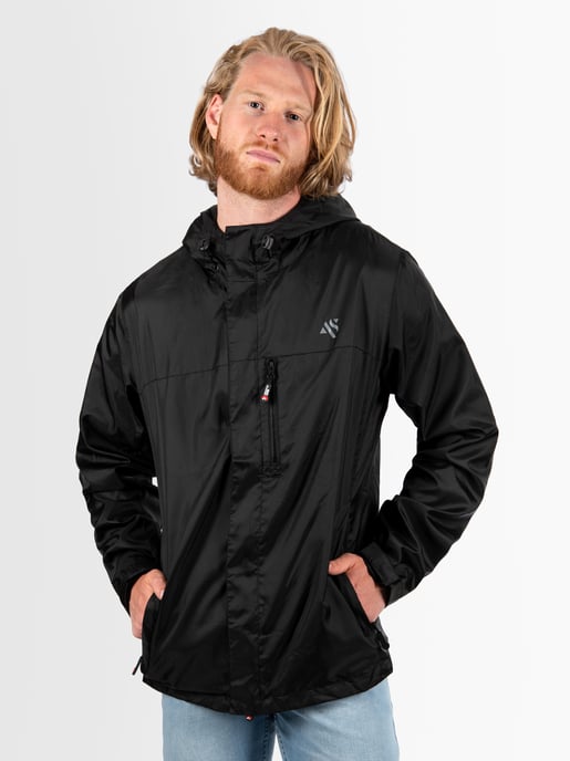 A. Salvarini men’s waterproof rain jacket AS-323 lightweight with hood - Image 6