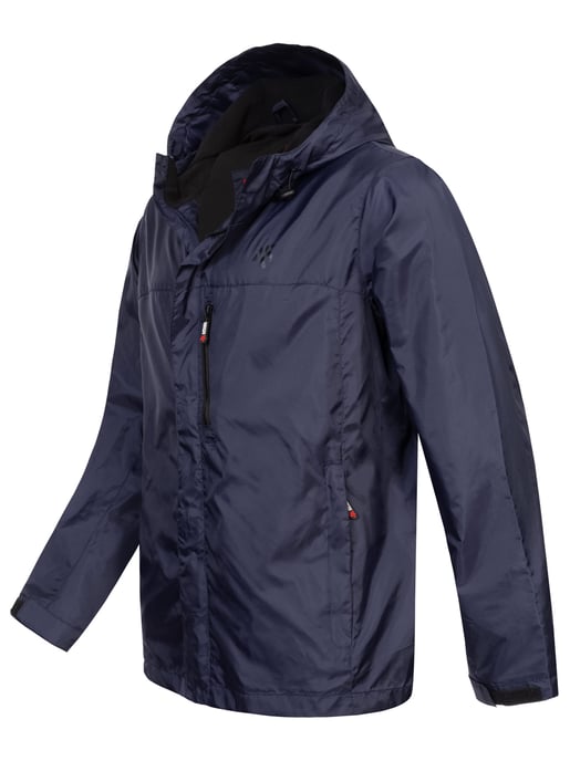 A. Salvarini men’s waterproof rain jacket AS-323 lightweight with hood - Image 3