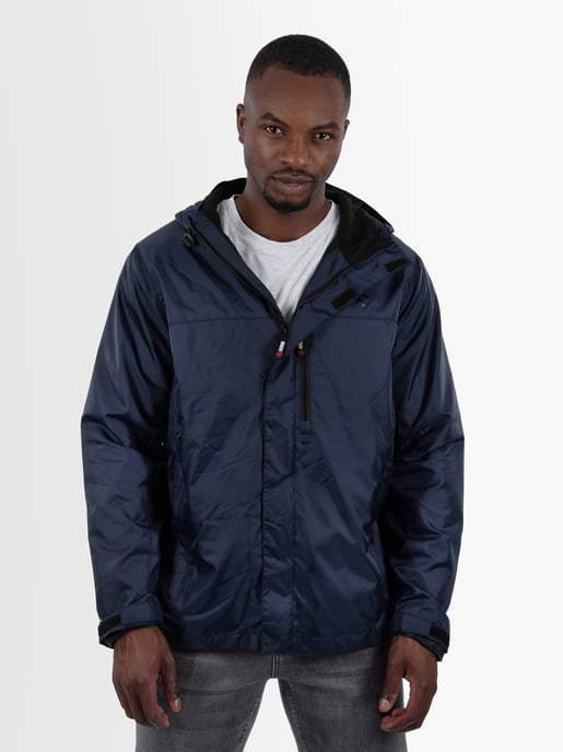 A. Salvarini men’s waterproof rain jacket AS-323 lightweight with hood - Image 6