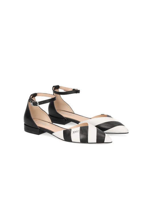 LIU JO Ballets Black/White - Image 2