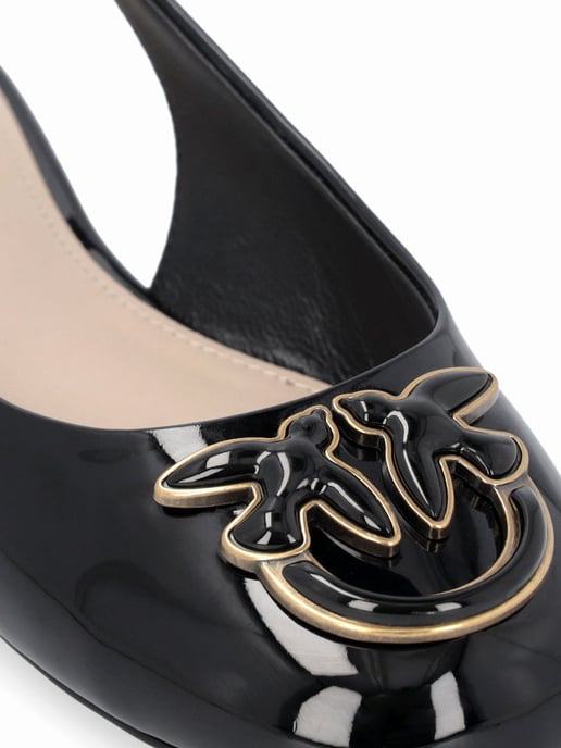 PINKO Sling Back Zwart - Image 4