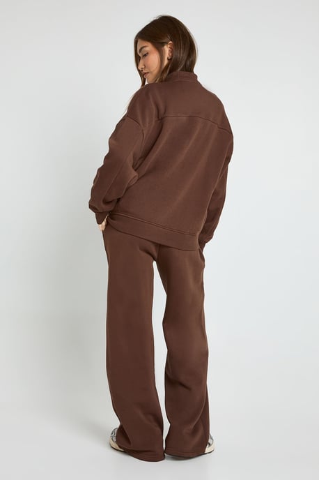 Bomber Jacket Wide Leg Jogger Tracksuit - Image 2