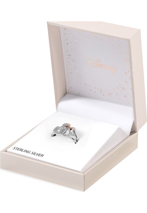 Disney R901384TZWL-7-PH Ladies Mickey and Minnie Ring - Image 3