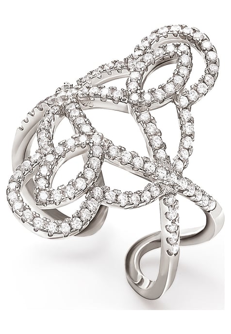 Folli Follie 3R15S077C-52 Ladies Ring - Image 1