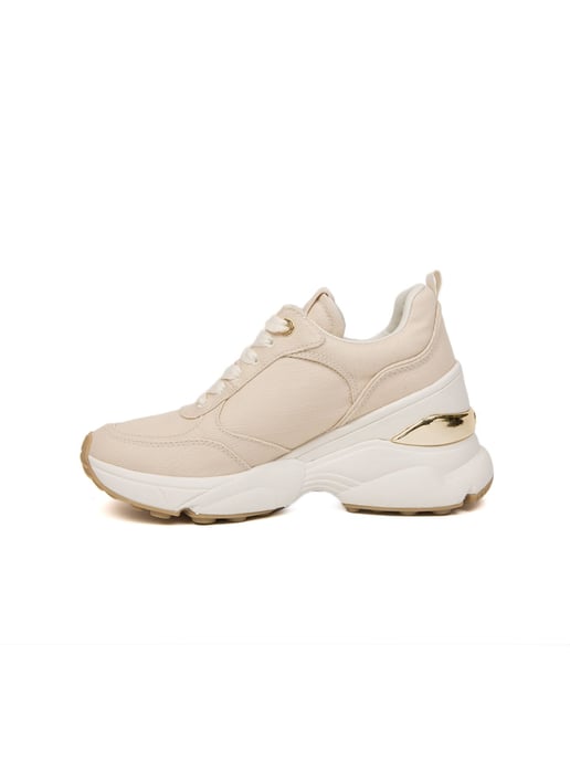 MICHAEL KORS Trainers Beige Wash - Image 3