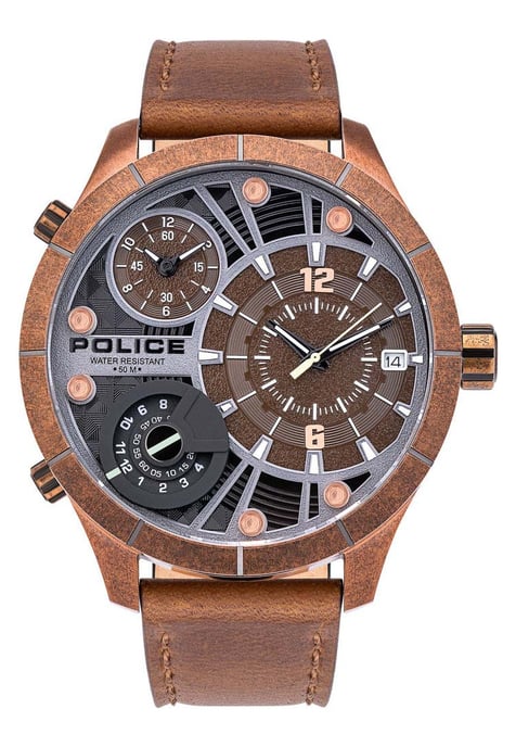 Police PL-15662XSQR-12 Mens Bushmaster Watch - Image 1