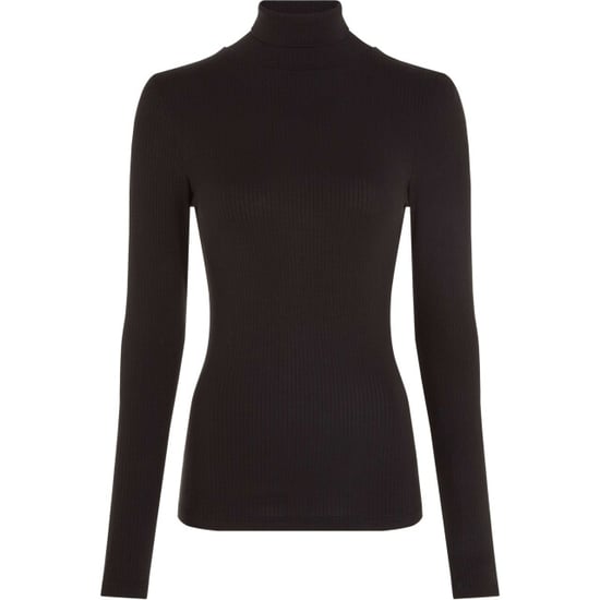 King Louie Rollneck top uni rib - Image 1