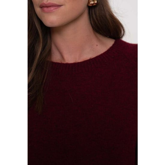 Geisha Pullover bordeaux - Image 4