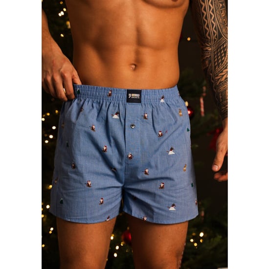 Happy Shorts Wijde boxershorts heren kerst 3-pack geruit/print/effen - Image 2