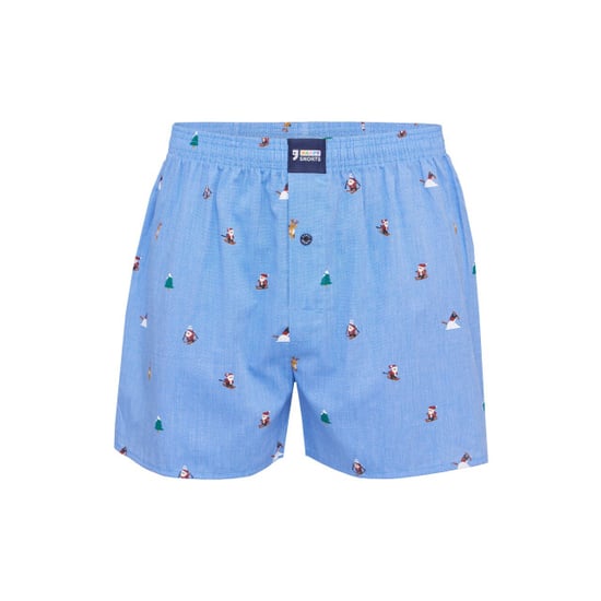 Happy Shorts Wijde boxershorts heren kerst 3-pack geruit/print/effen - Image 4