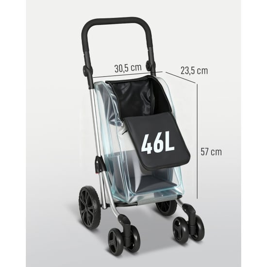 4goodz Boodschappentrolley met koelvak 46 liter - - Image 6