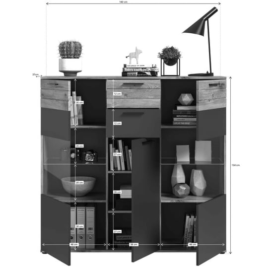 Furnilux Hoge kast mason - Image 4