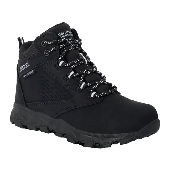 Regatta Amble wandelschoenen voor kinderen (Zwart) - Image 4