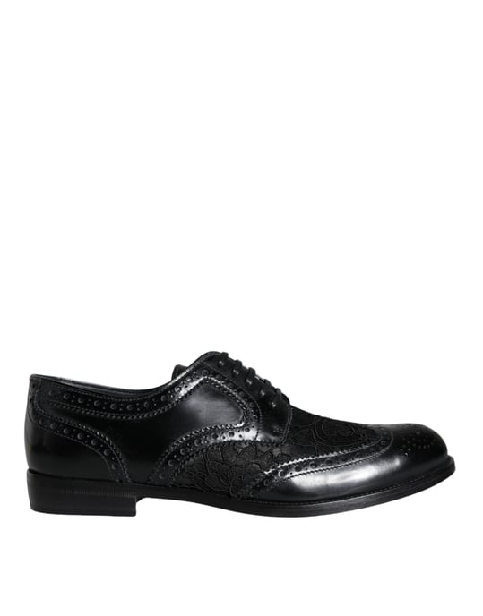 Herrblommig Brogue Wingtip Oxfordskor - Image 5