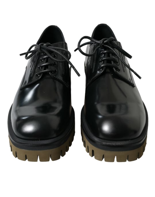 Patent Leather Oxfords Laceup Style - Image 2