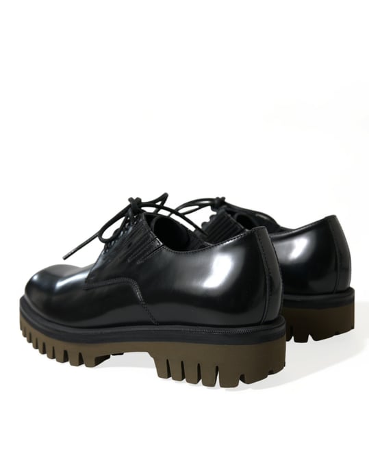 Patent Leather Oxfords Laceup Style - Image 4