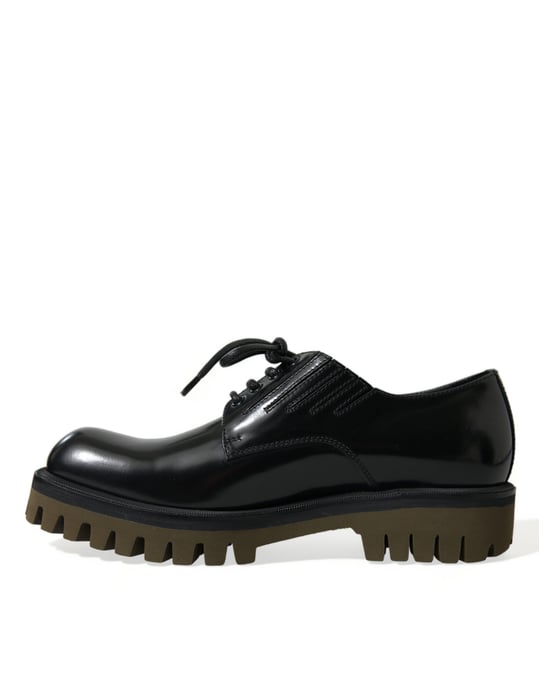 Patent Leather Oxfords Laceup Style - Image 5