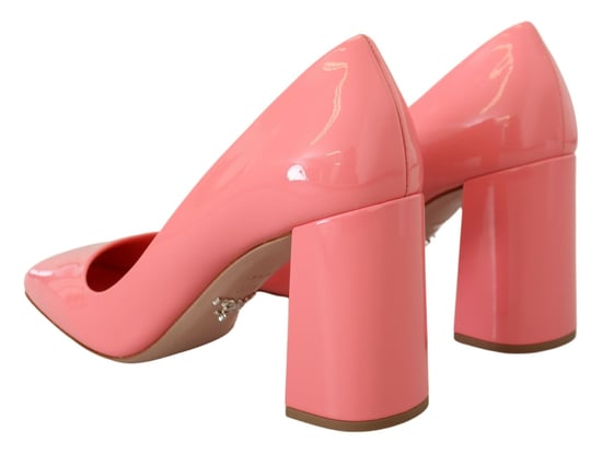 Patenten Leren Blokhak Pumps - Image 5