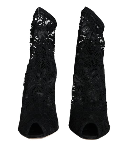 Lace Peeptoe Hakken Bloemenstijl - Image 2