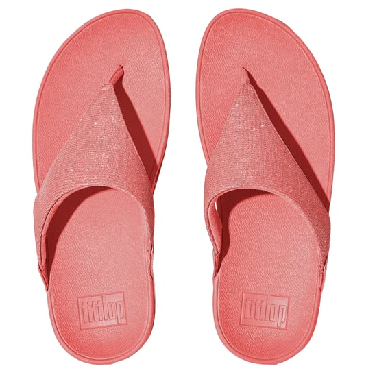 FitFlop Dames/Dames Lulu Shimmerlux Teenslippers (Rosé Koraal) - Image 3