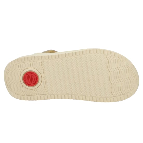 FitFlop Dames/Dames Surff Leren Detailing Rugband Sandalen (Geel) - Image 5