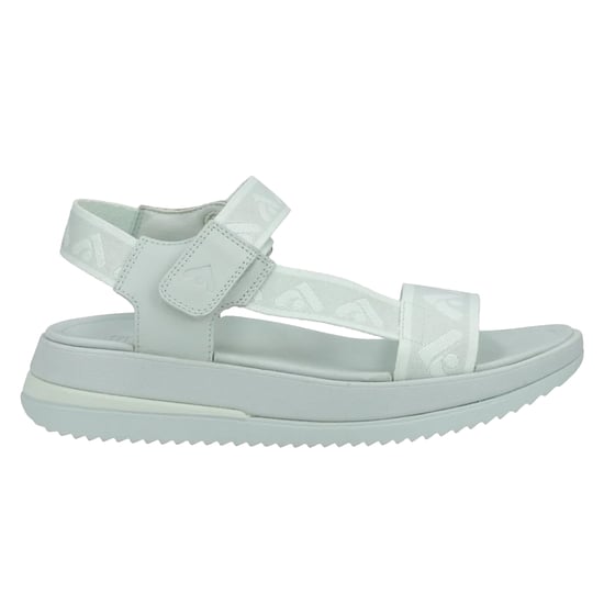 FitFlop Dames/Dames Surff Leren Detailing Rugband Sandalen (Salieborstel groen) - Image 1