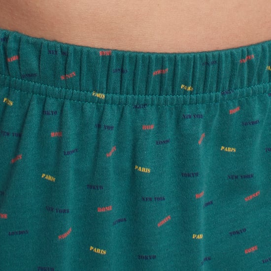 Herren-Schlafanzug mit langen Ärmeln aus Baumwolle KLP4 - Image 6