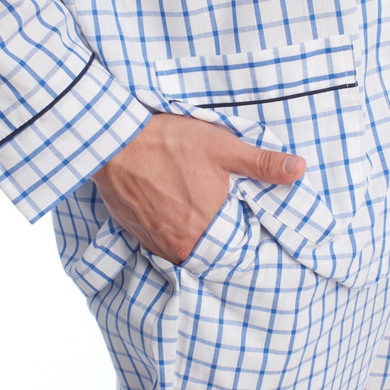 Men's Cotton Poplin Pajamas KLP5 - Image 5