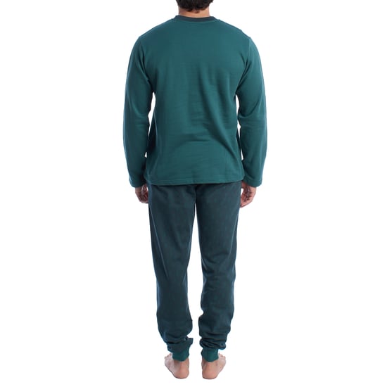 Herren Winter-Pyjama aus Plüschbaumwolle KLP6 - Image 4
