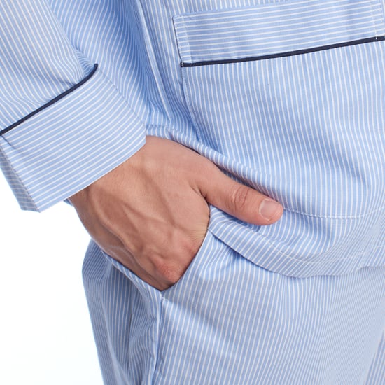 Men's Cotton Poplin Pajamas KLP5 - Image 5