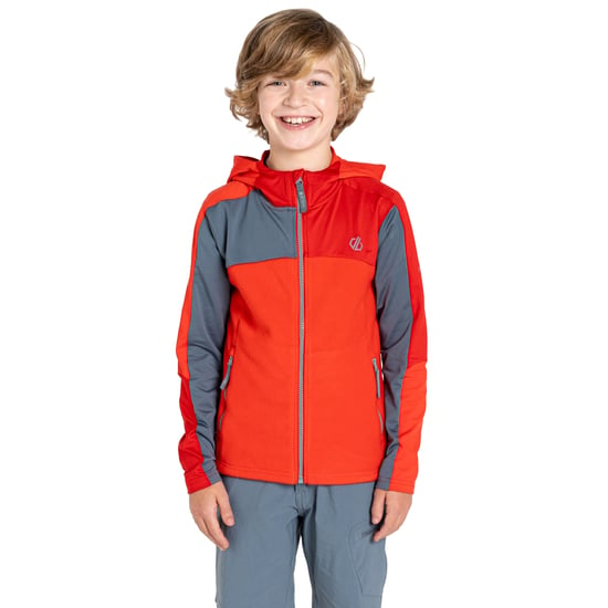 Dare 2B Kinder/Kids Thriving IV Fleecejack (Gevaar Rood/Kouwe Weer/Seville) - Image 4