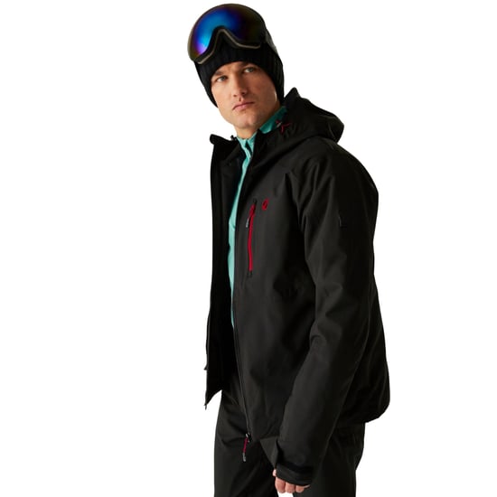 Dare 2B Mens Eagle III Ski Jacket (Black/Danger Red) - Image 4