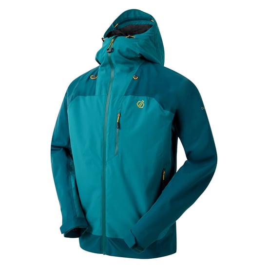 Dare 2B Mens Torrek II Waterproof Jacket (Dark Sea/Pacific Green) - Image 3