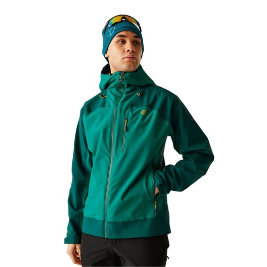 Dare 2B Mens Torrek II Waterproof Jacket (Dark Sea/Pacific Green) - Image 4