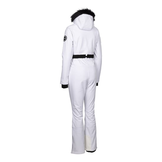 Womens/Ladies Valene DLX Ski Suit (White) - Image 2