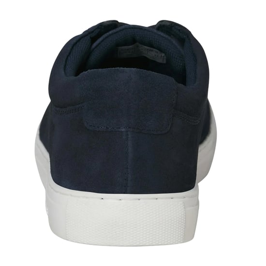 Jack And Jones Heren Galaxy Suede Trainers (Navy Blazer) - Image 2