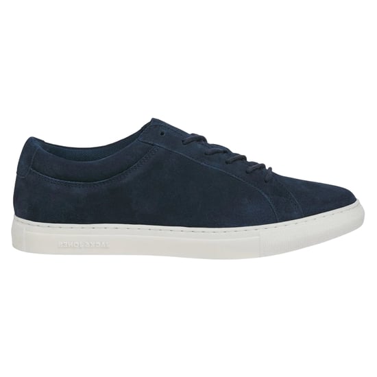 Jack And Jones Heren Galaxy Suede Trainers (Navy Blazer) - Image 3