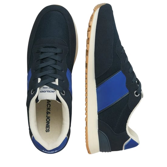 Jack And Jones Mens Spirit Runner Trainers (Medieval Blue) - Image 4