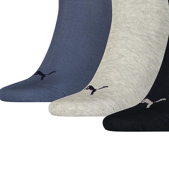Puma Unisex Kwartaaltraining voor volwassenen (Pakket van 3) (Marine / Zwart/Lichtgrijs) - Image 2