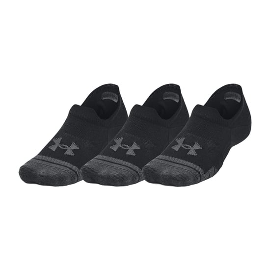 Under Armour Unisex Adult Ultra-Low Training Sports Socks (Pack of 3) (Black) - Image 1