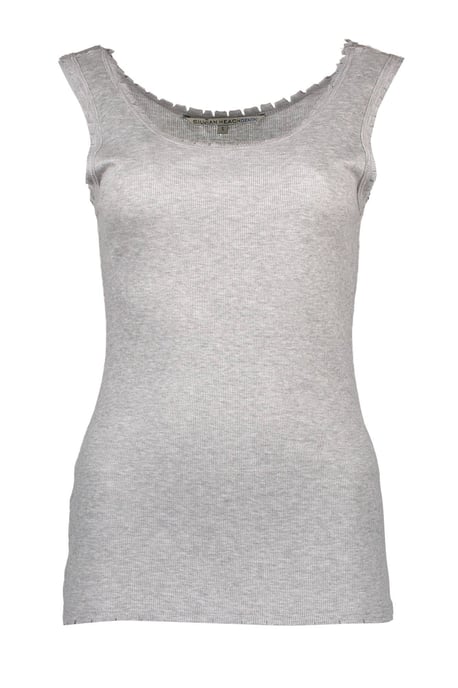 Geribbelde Tanktop Mouwloos Ongedefinieerde Rand - Image 1