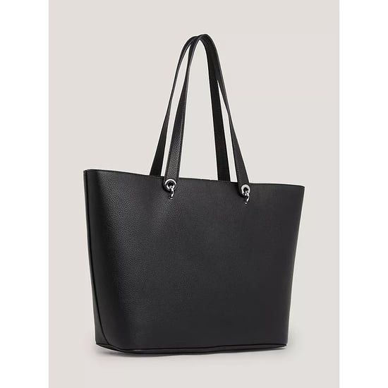 Tommy Hilfiger Th Emblem Tote Bag Black - Image 2