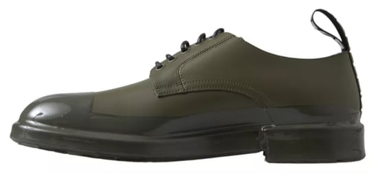 Laceless Derby Shoes Military Green - Image 4