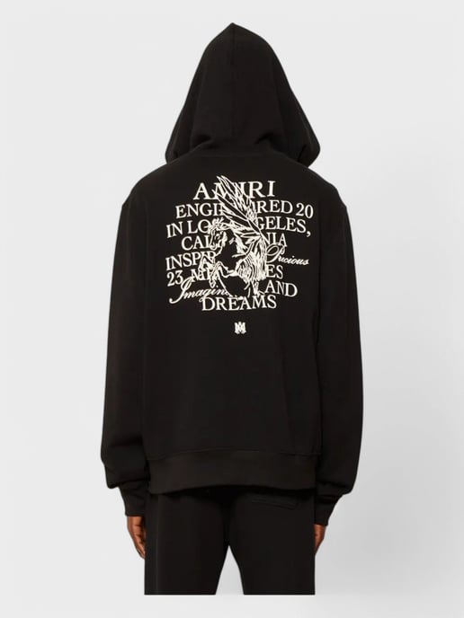 Amiri Precious Memories Hoodie Black - Image 2