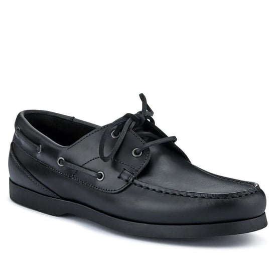 Jones Bootmaker Parsons Leather Boat Shoes - Image 1