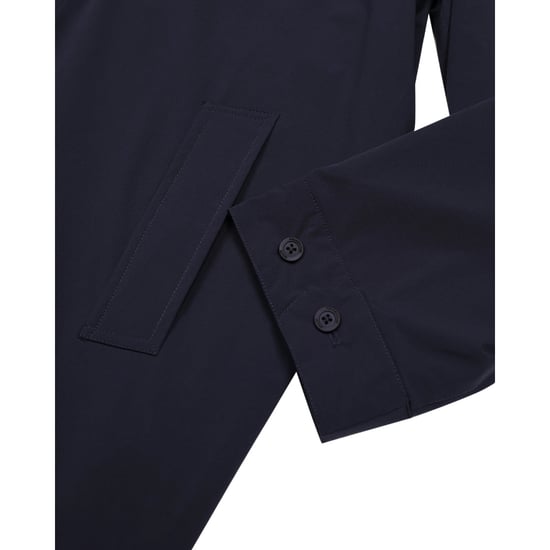 Aquascutum Active Stretch Caban Trenchcoat Marineblauwe Jas - Image 4