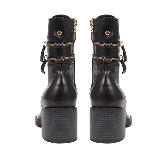 Jones Bootmaker Skylar Leather Lace-Up Boots - Image 3