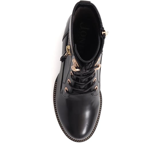 Jones Bootmaker Skylar Leather Lace-Up Boots - Image 5