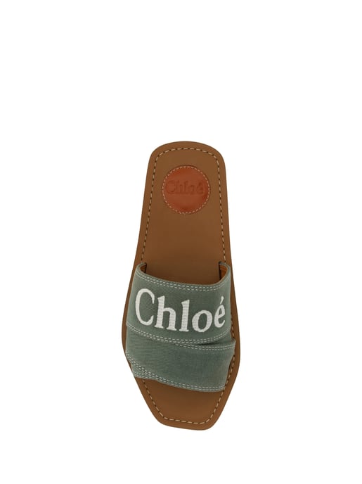 Woody Slides Casual Canvas Flat Sandal - Image 4